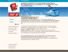 Tablet Screenshot of posizionamento.com